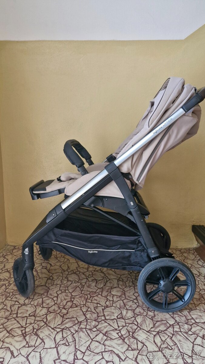 Super športový kočík v krémovej farbe od Inglesina Aptica - 3