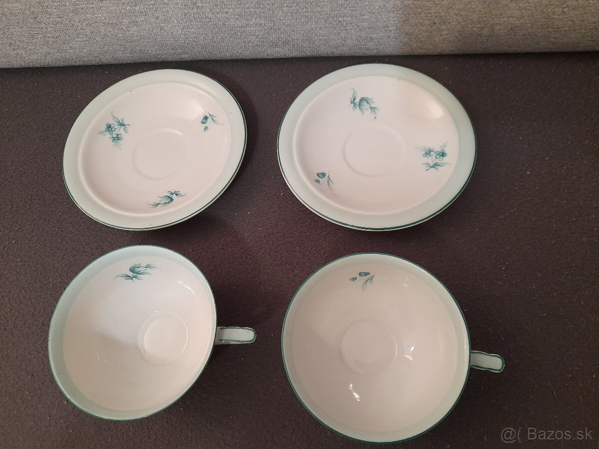 Staré šálky na kávu 2ks - 3