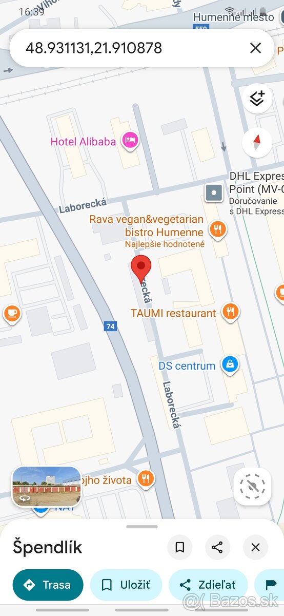 Prenájom garáž Humenné - 3