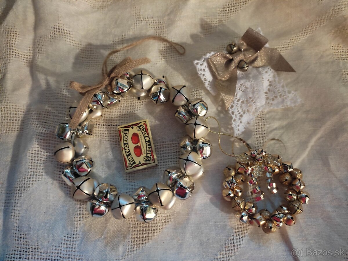 Vianočné ozdoby rolničky . - 3