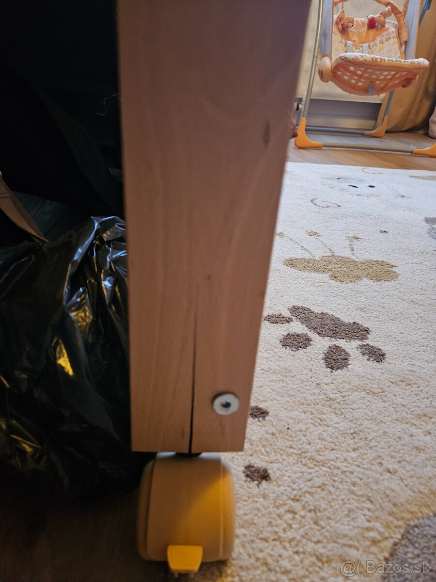 Detská postieľka so sťahovacím bokom - 3