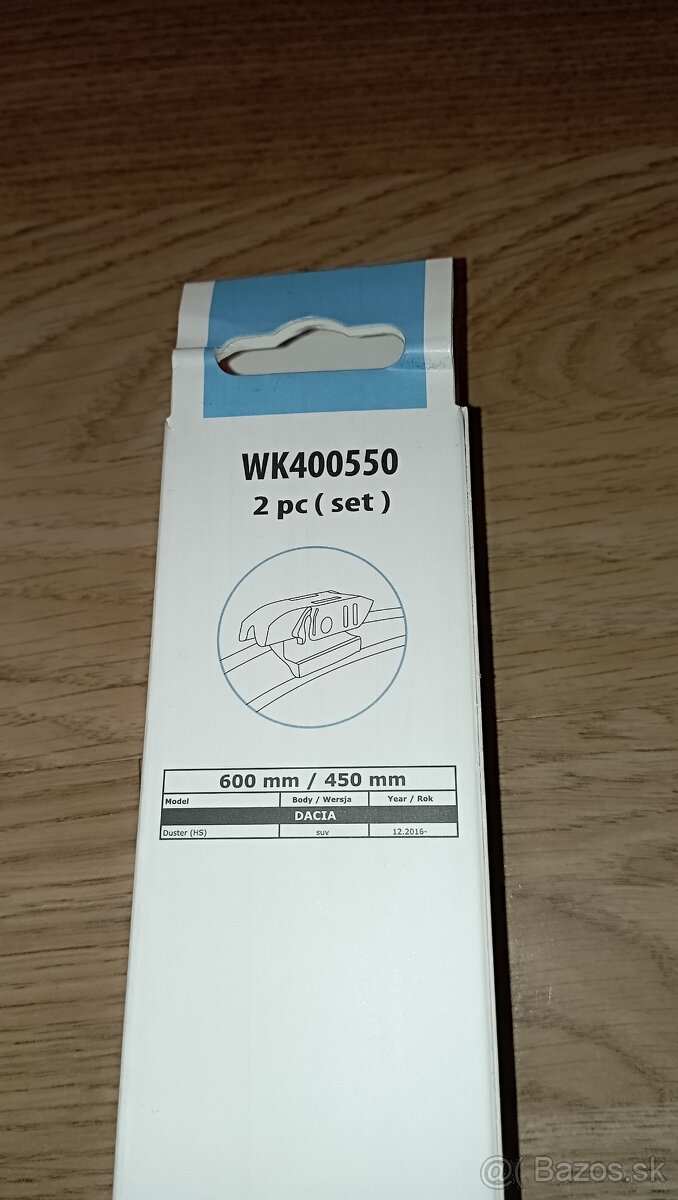 PREDÁM Stierače OXIMO na DACIA DUSTER/NISSAN TERRANO - 3