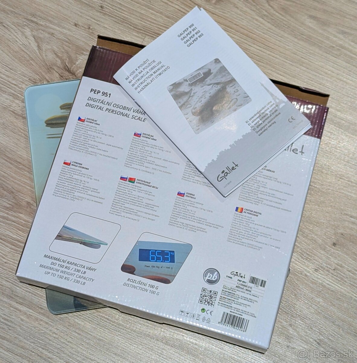 Váha Gallet PEP951 - 3