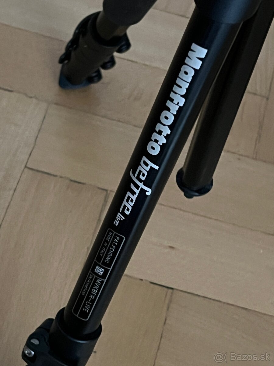 💯Predám Tripod MANFROTO BE FREE - 3