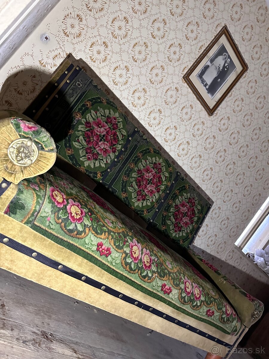 Krásny starý vintage gauč 🛋️ - 3