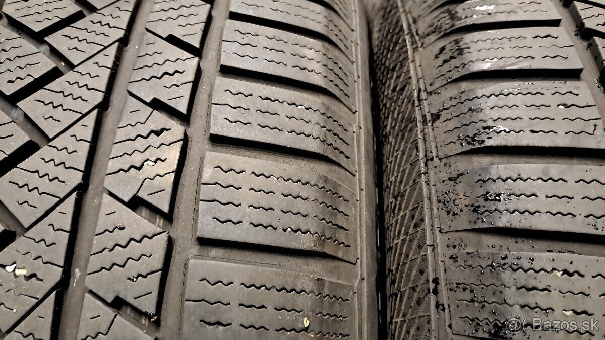 Predám 4ks jazdené zimné 205/60r16-92H Continental - 3