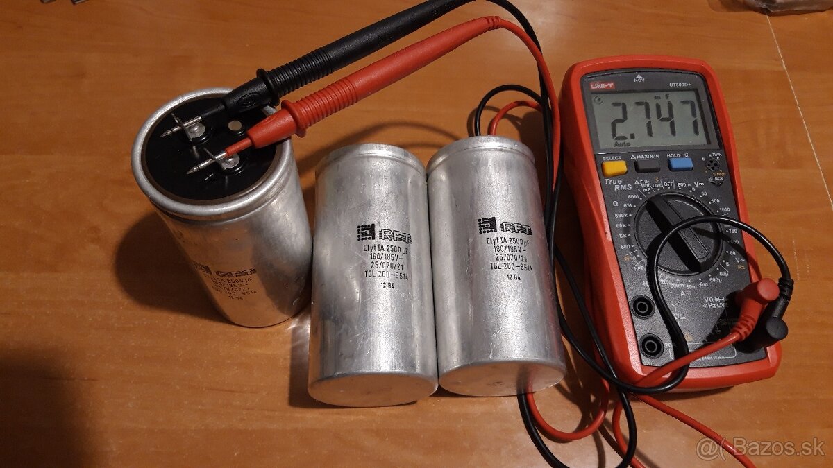 Elektrolytické kondenzátory - 3