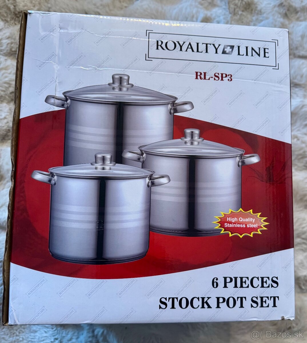 6 dielna sada veľkých hrncov - 3