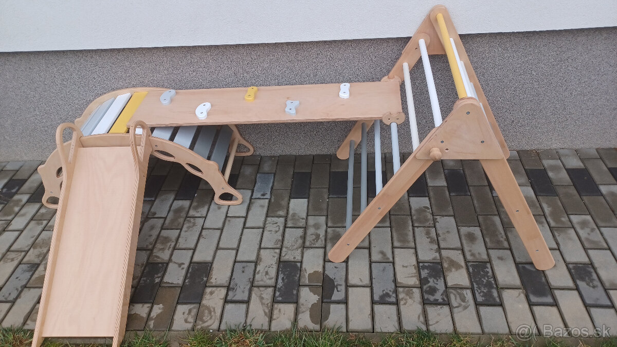 bukový Piklerovej triangel montessori - 3