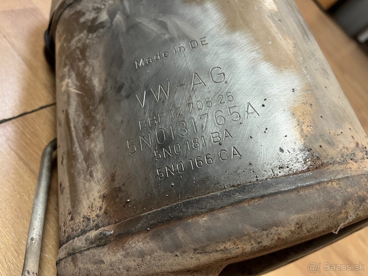 DPF filter Škoda Superb 2,0 TDi - 3