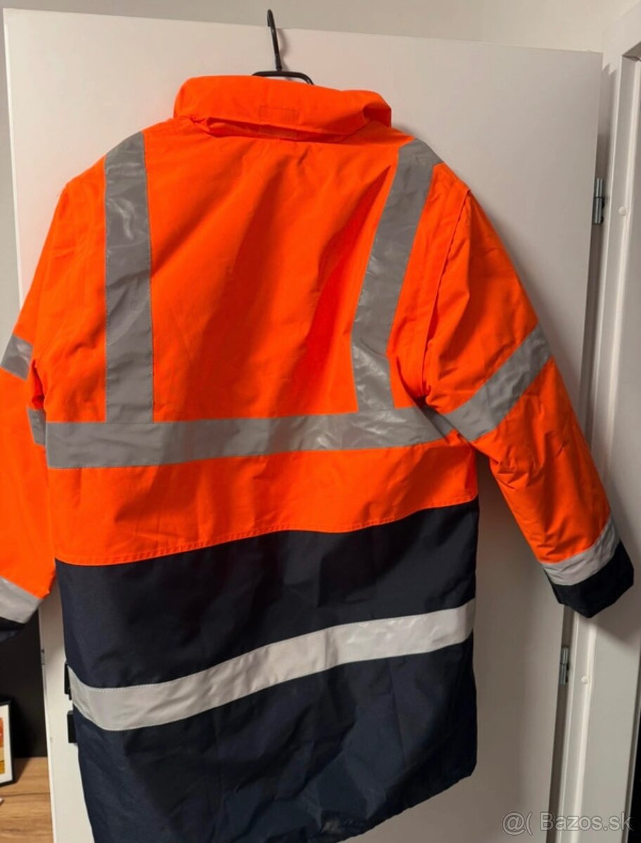 Výstražná pracovná bunda Rempo - 3