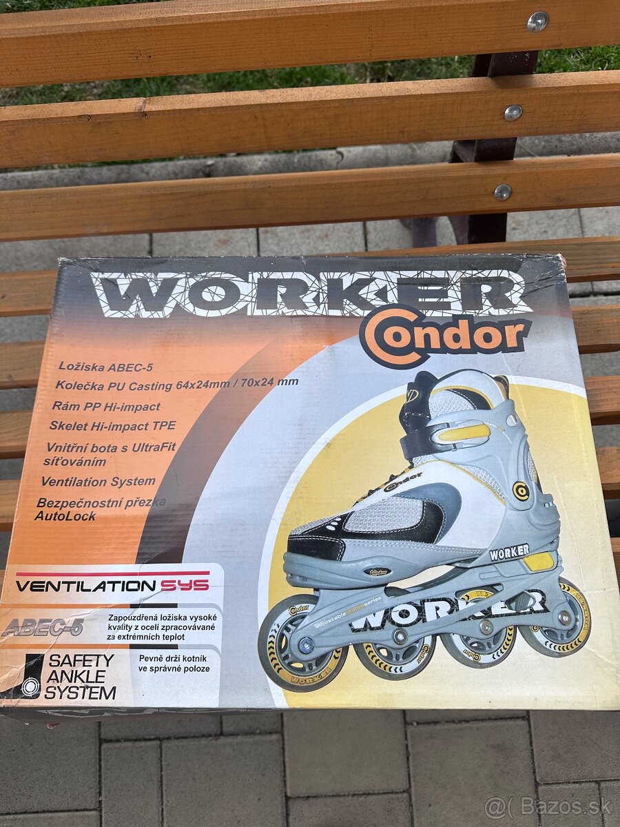 Kolieskové korčule Worker Condor - 3