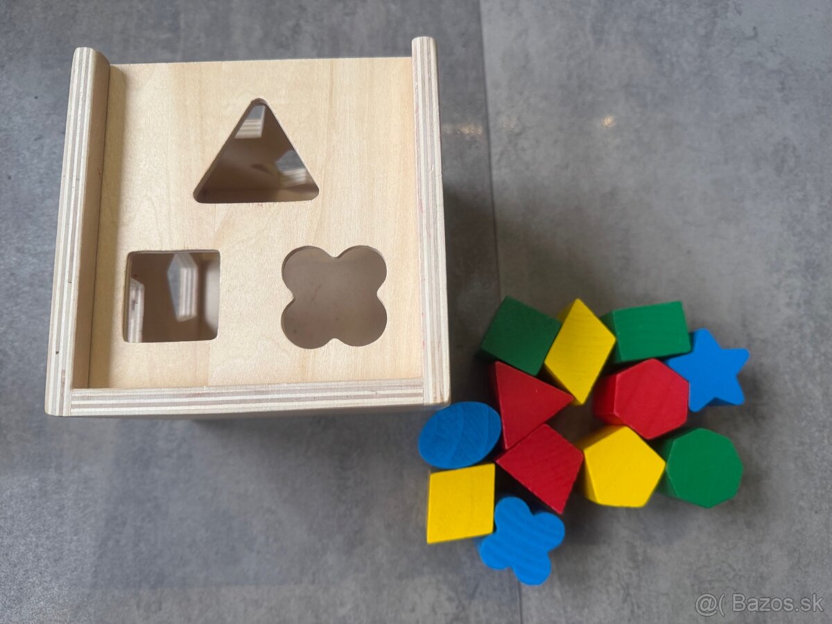 Drevené vkladačky Tvary - 3