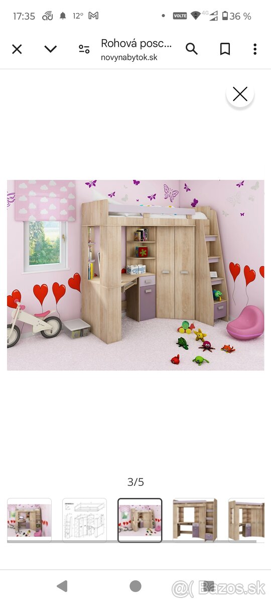 Poschodová posteľ - 3