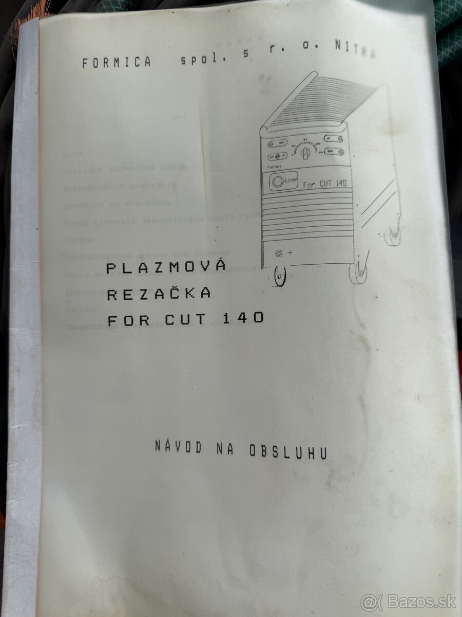 Plazmová rezačka Cut 140 - 3