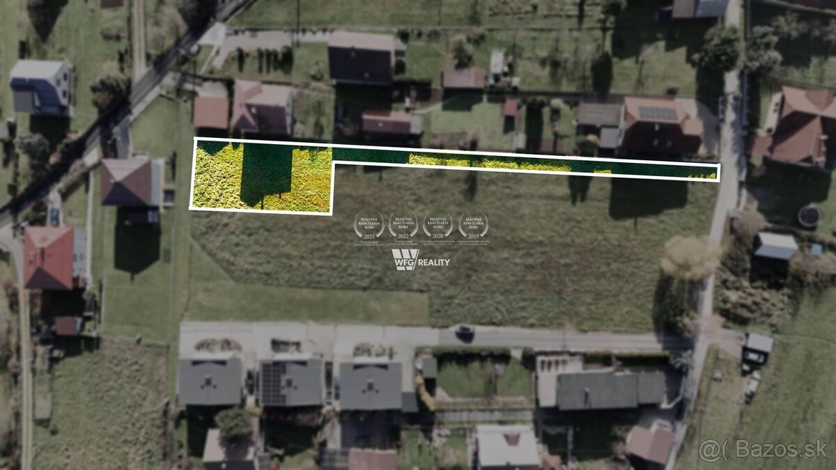 Stavebný pozemok – 695 m², Čadca (lokalita u Kyzka) - 3