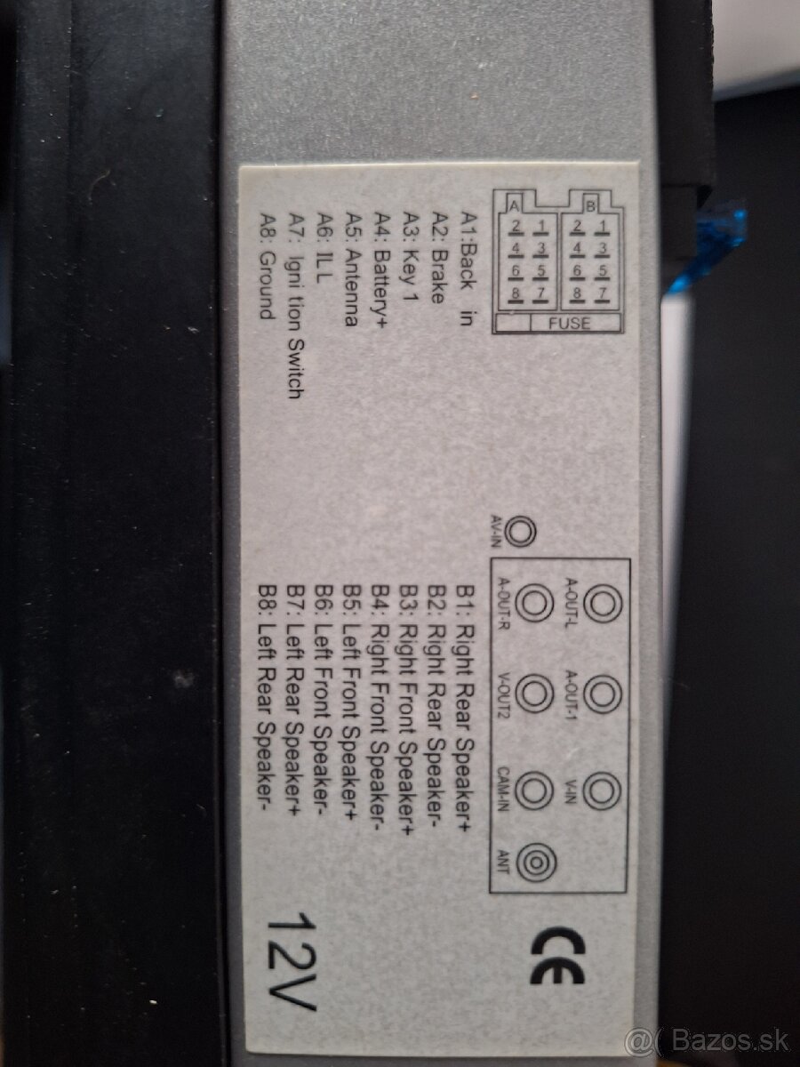 2DIN autorádio 7118B - 3