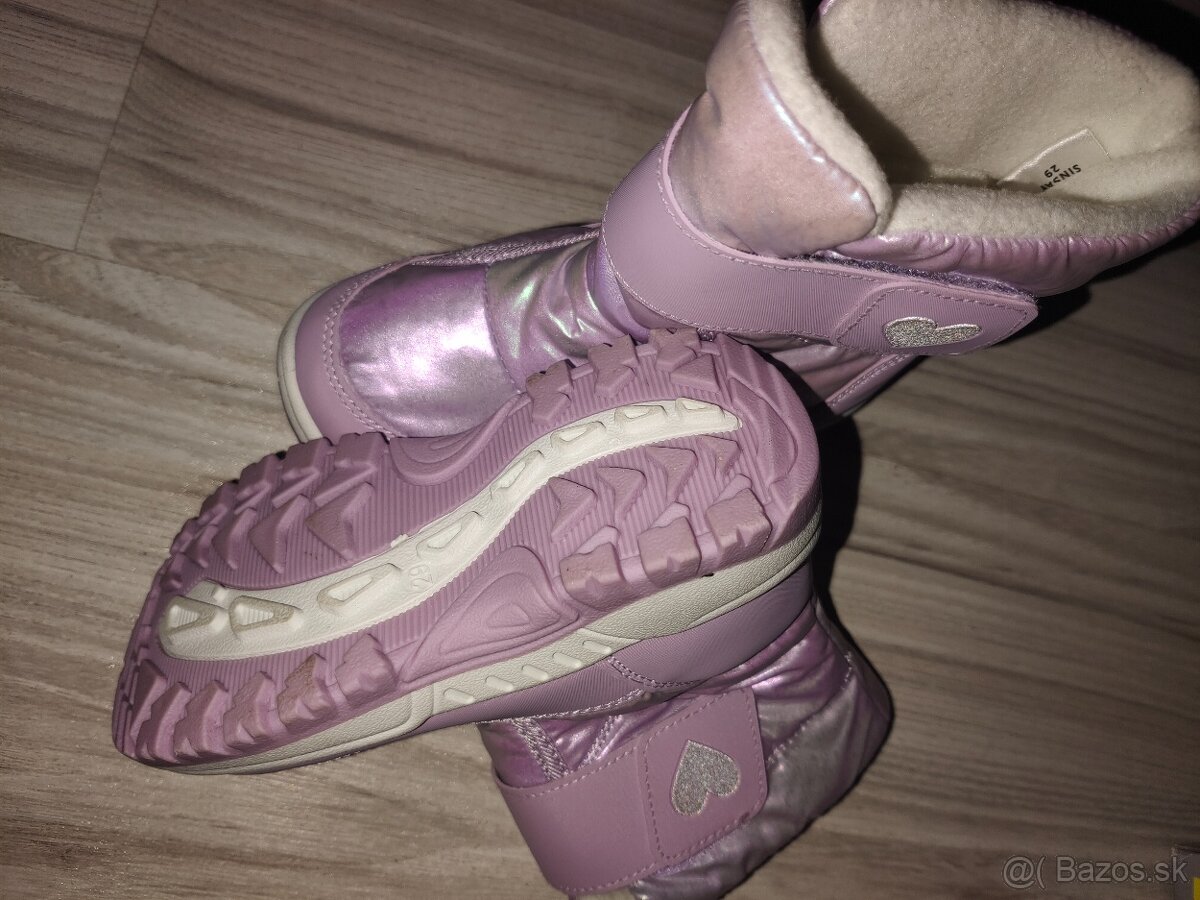 Dievčenské čižmy/snehule - 3