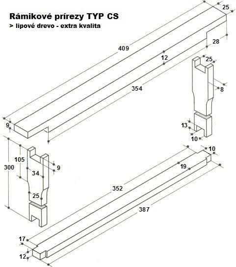 Rámikovy prirez - 3