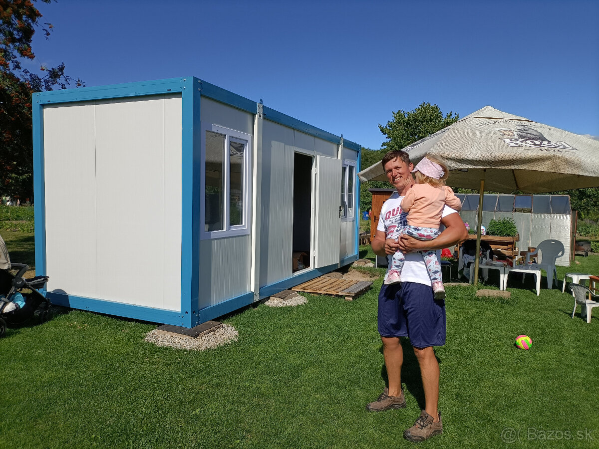 Kontajner 6x2,4m zateplený - 3