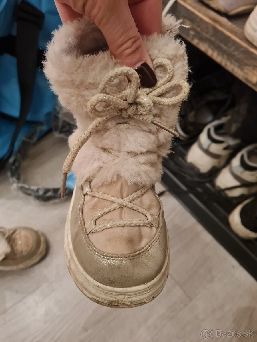 Dievčenské zimné čižmy - 3