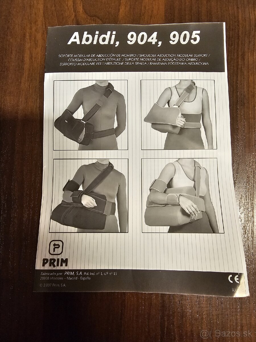 Orteza pleca abdukčná 905 15° - 3