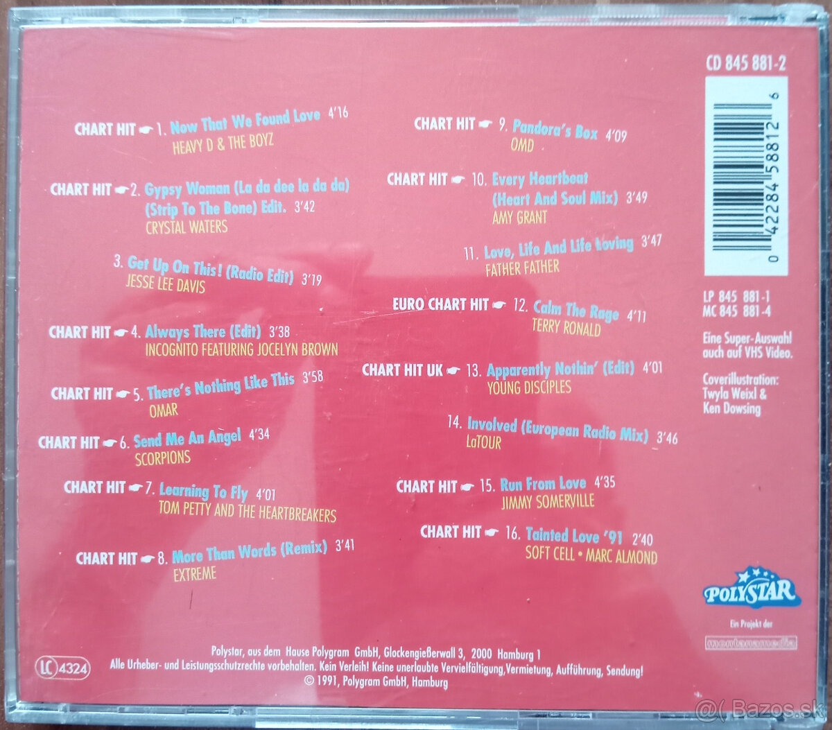 Predám originálne CD Formel eins ( dance & pop music ) - 3