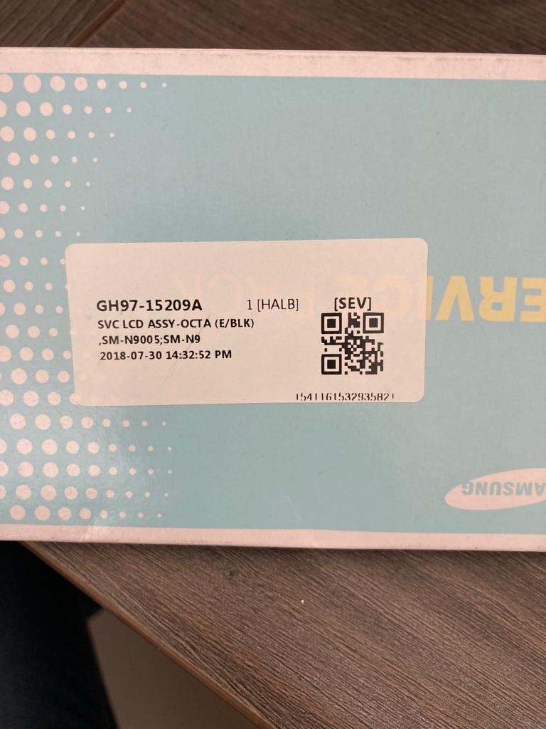 LCD display Samsung Galaxy Note 3 N9005 GH97-15209A - 3