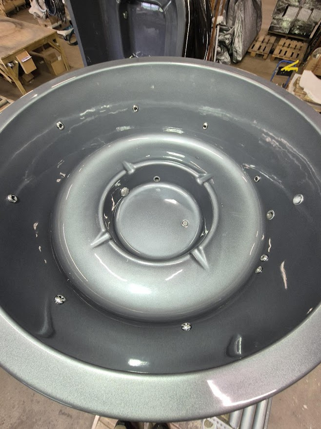 Nová hydromasážna vírivka (kúpacia kaďa) s externou pieckou - 3