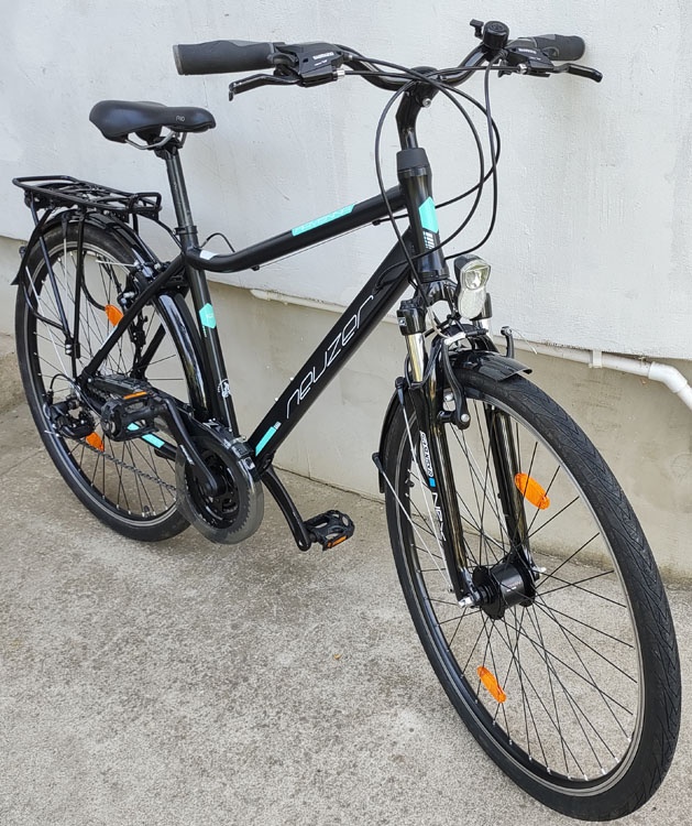 Trekingový cestný bicykel 19 ALUMINIUM rám - 3