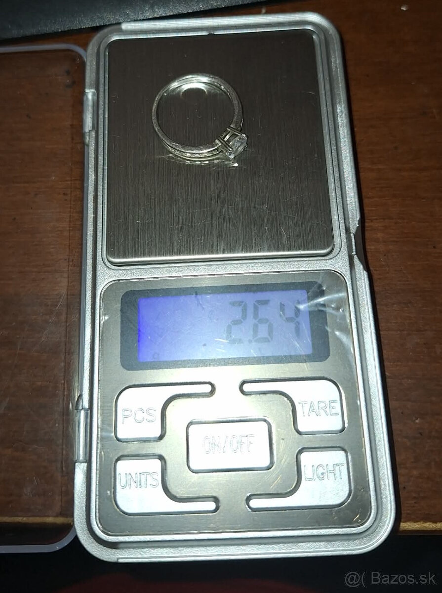 PRSTEŇ STRIEBRO - 3