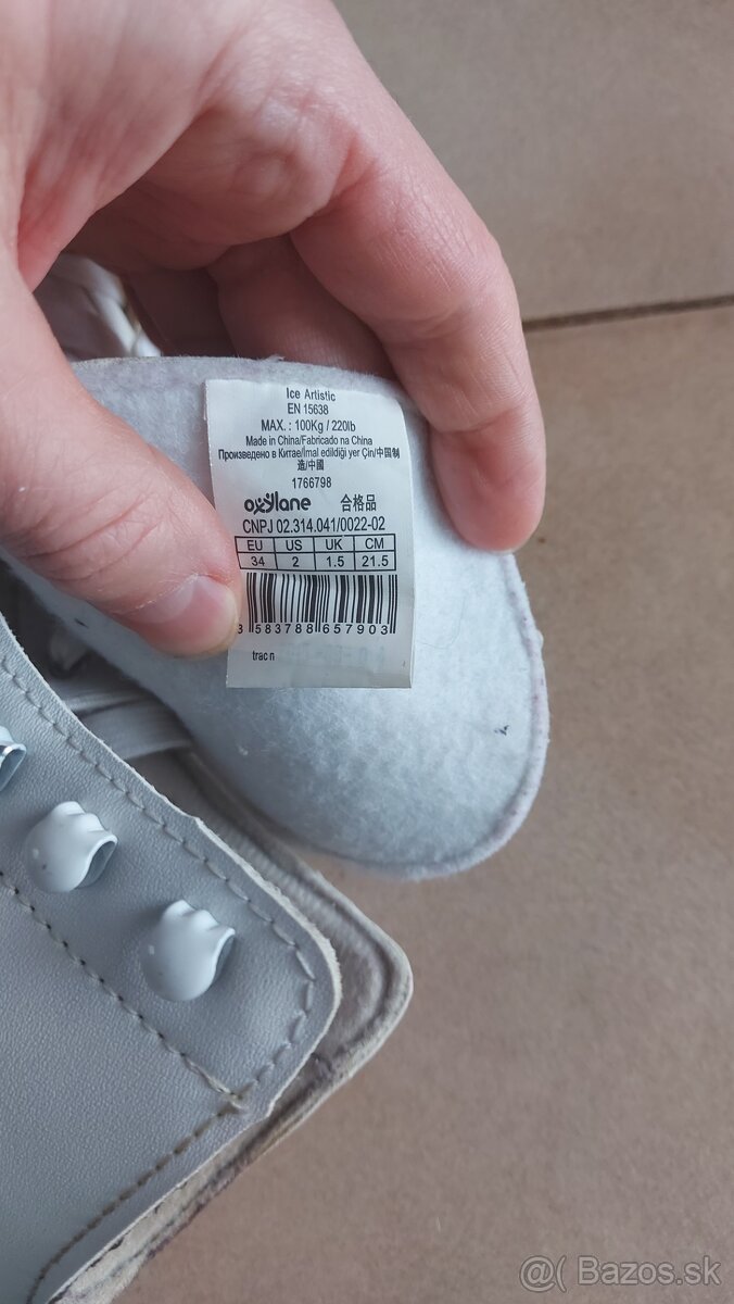 Dievčenské korčule na ľad v.34 - 3