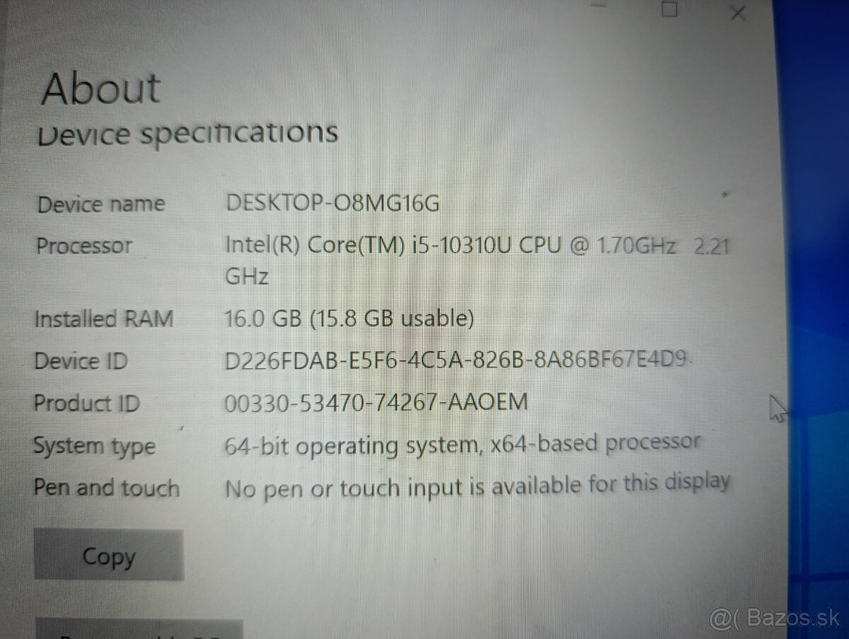 Lenovo ThinkPad X13 Gen 1 - 3