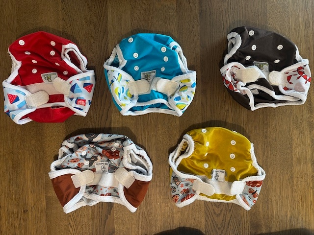 Látkové plienky BAMBOOLIK - 3