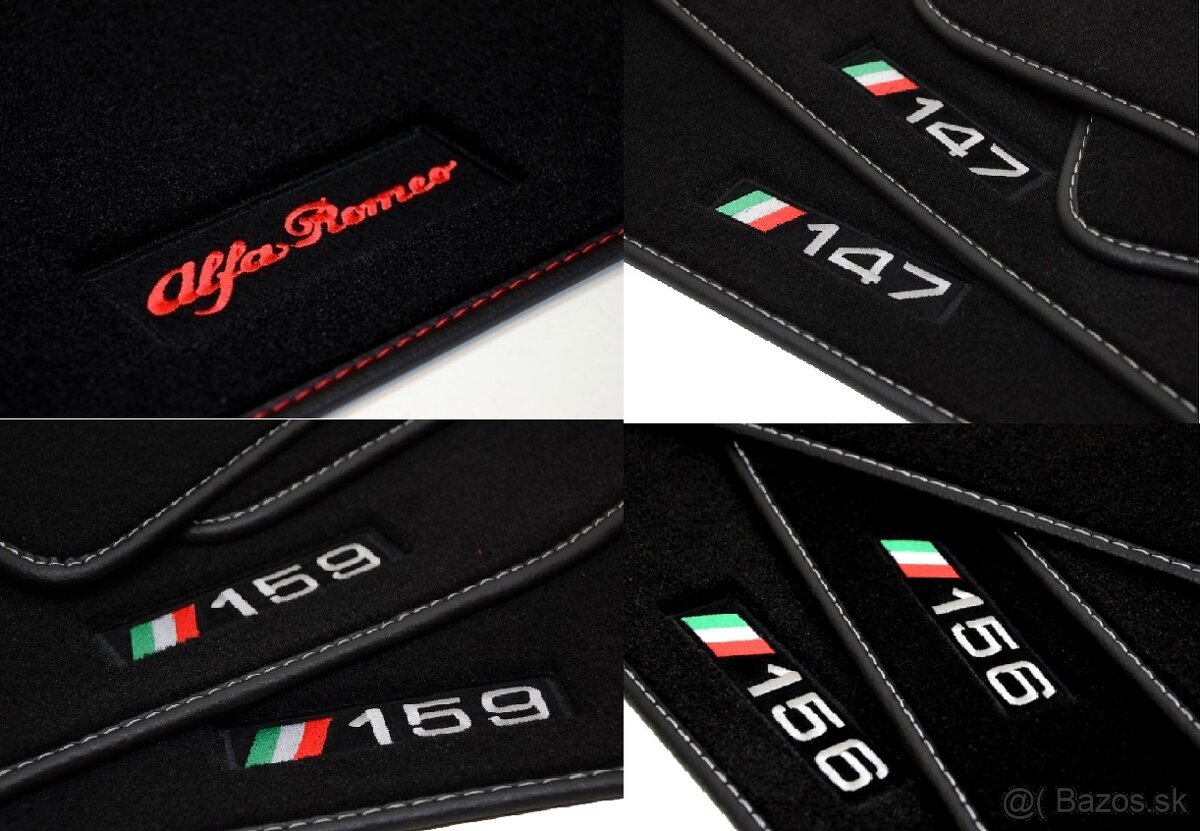 Luxusní celoroční Autokoberečky s podkladem hrubé gumy - 3