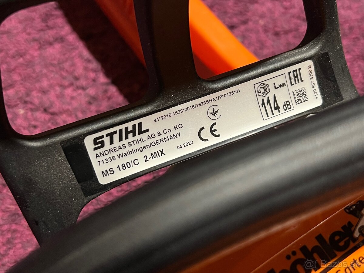 Predám Stihl MS 180 - 3