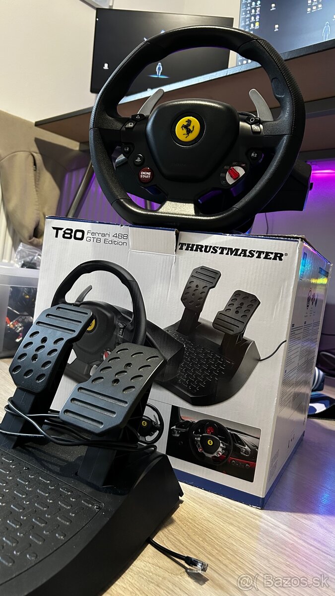 volant Thrustmaster T80 Ferrari 488 GTB Edition - 3