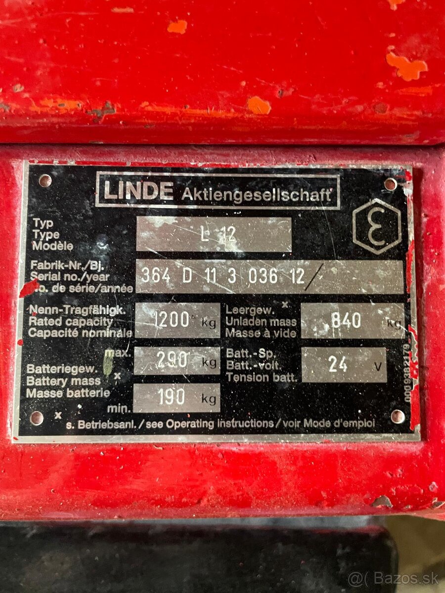 Ručný paletový elektrický vozík - 3