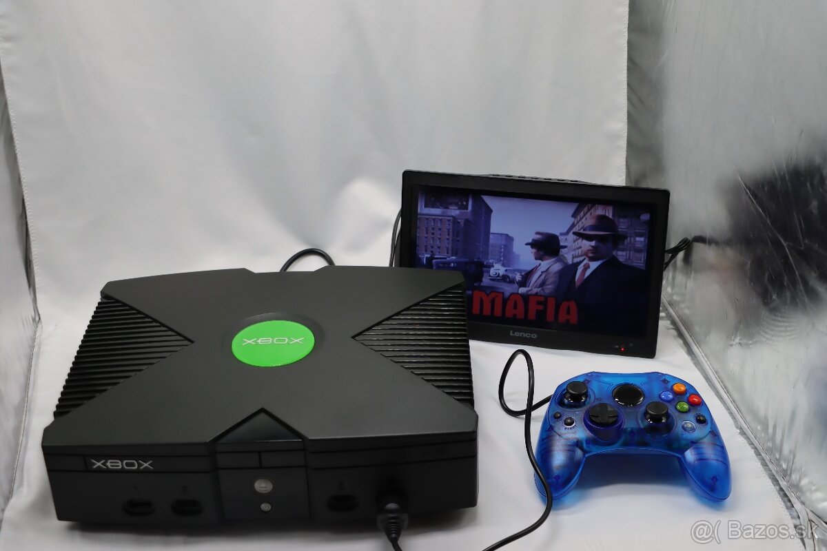 Xbox Classic 500GB EVOX • Komplet • Mafia • TOP stav - 3