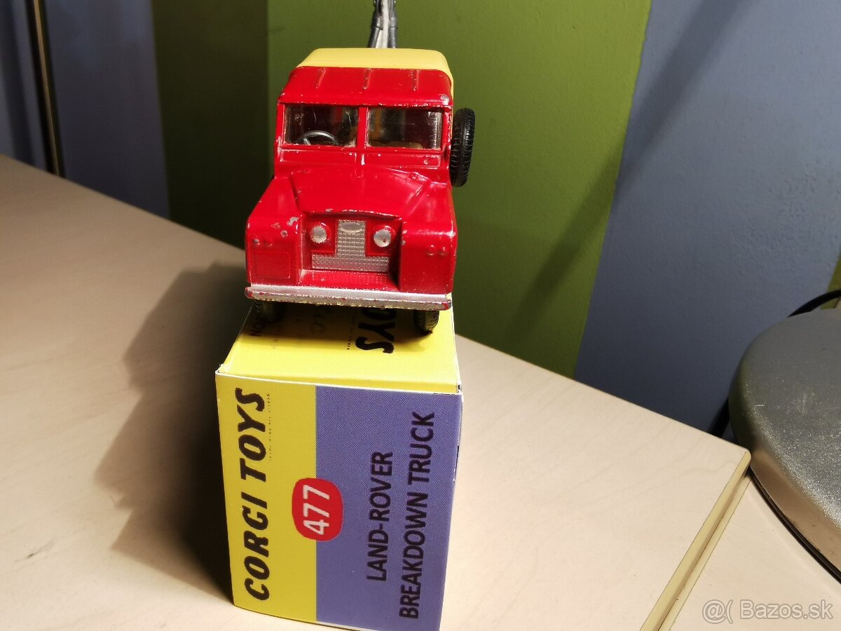 Corgi toys Land Rover odťahovka - 3