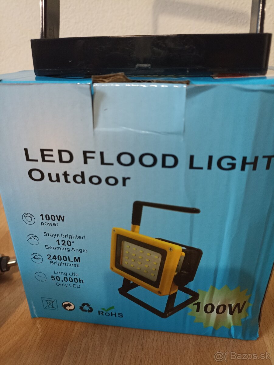 Prenosné vysokovýkonné nabíjateľné Led svietidlo / lampa - 3