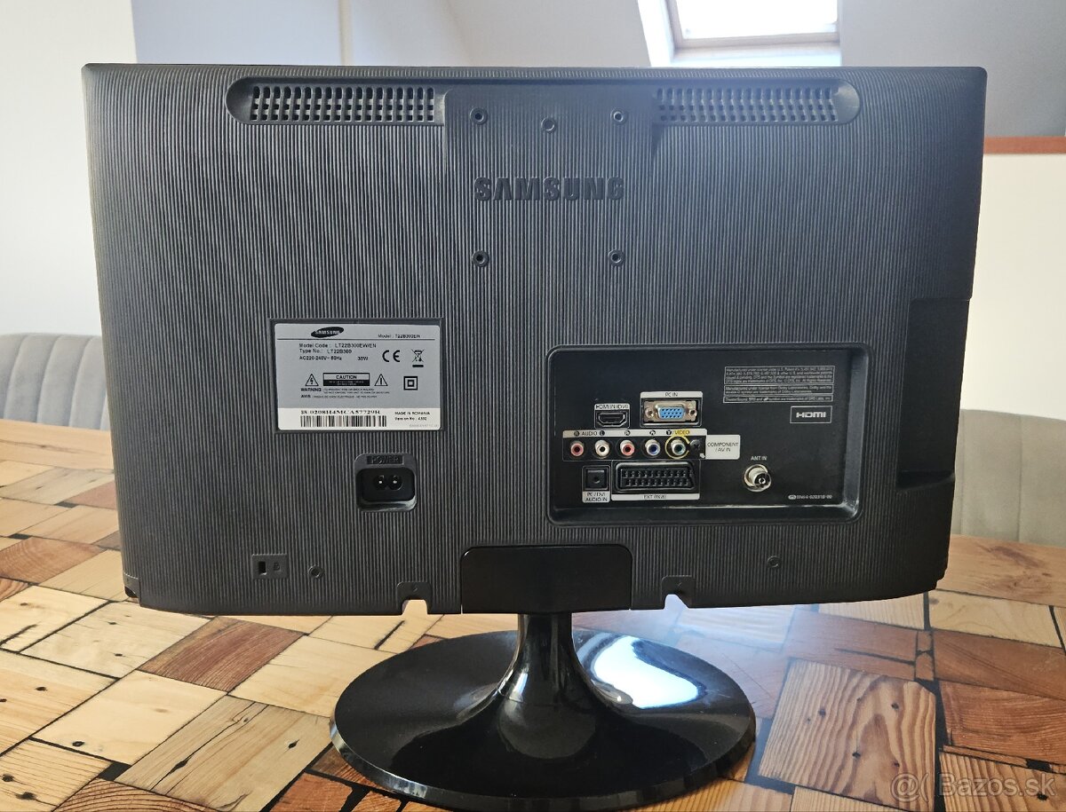 Monitor Samsung T22B300EW (22″, Full HD). - 3