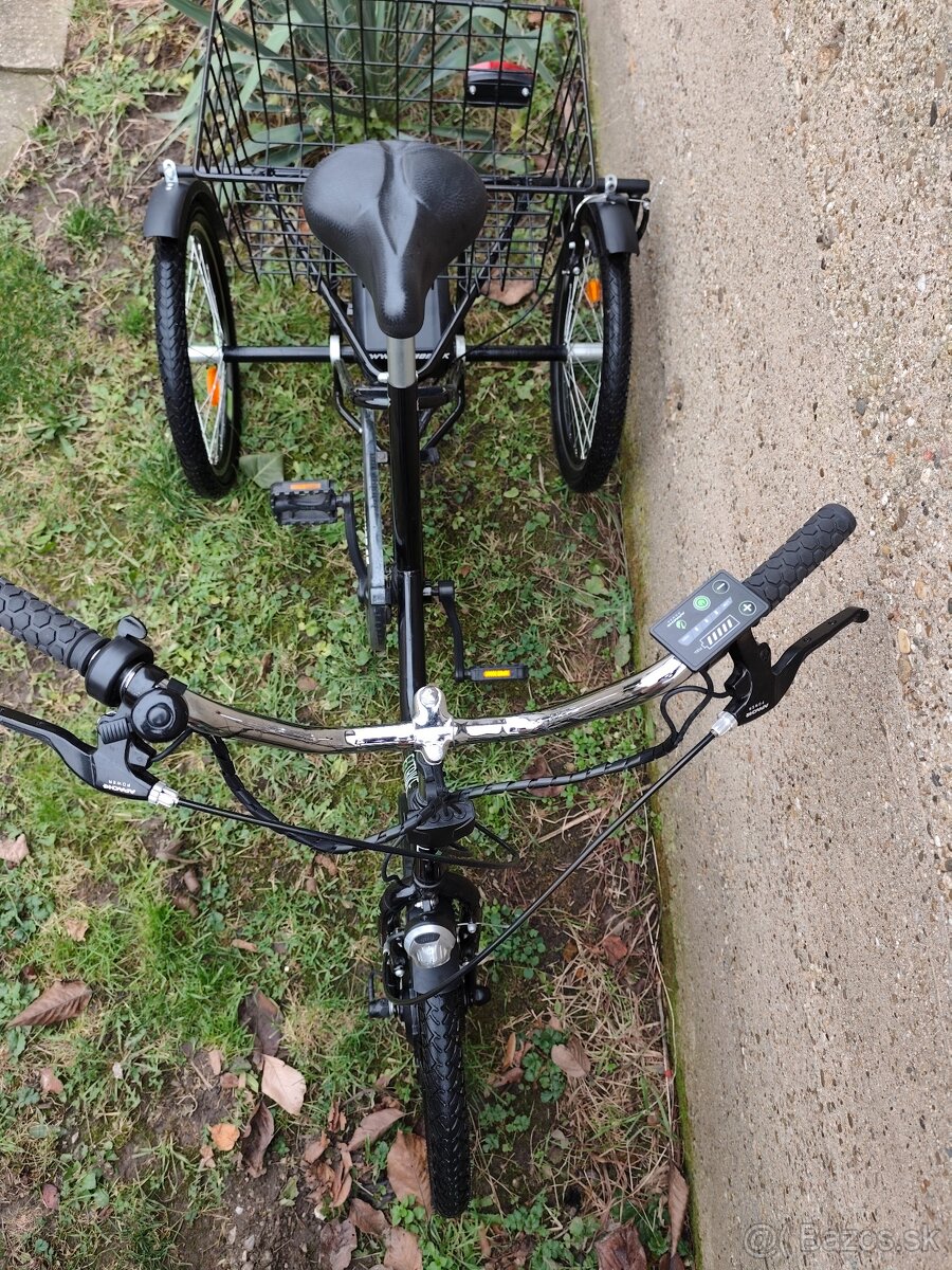 Elektrický trojkolesový bicykel - 3