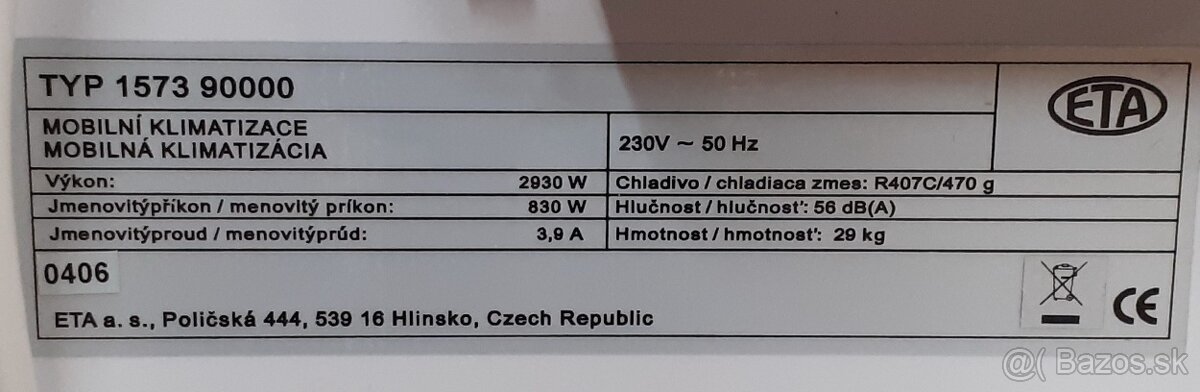 Mobilná klimatizácia - 3