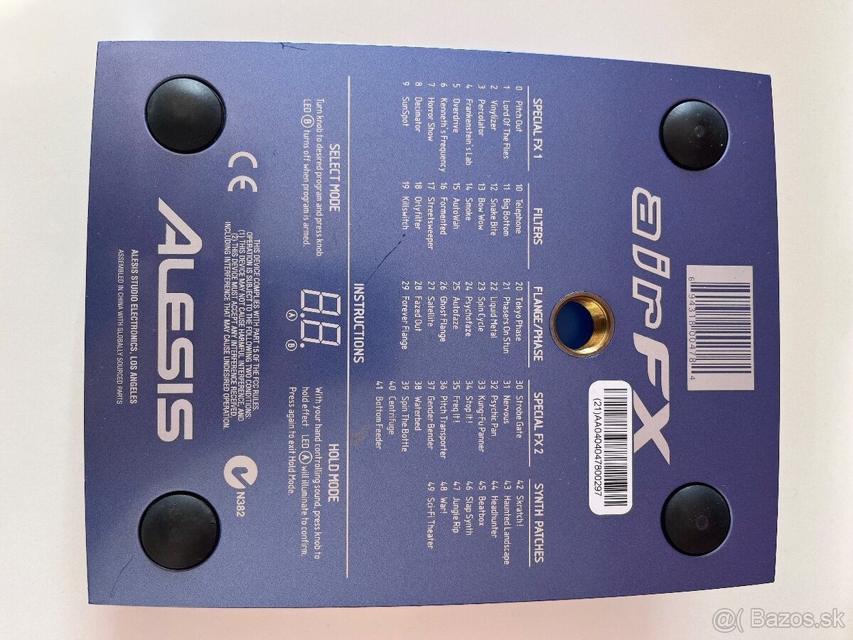 Ptredám efektor Alesis Air FX - 3