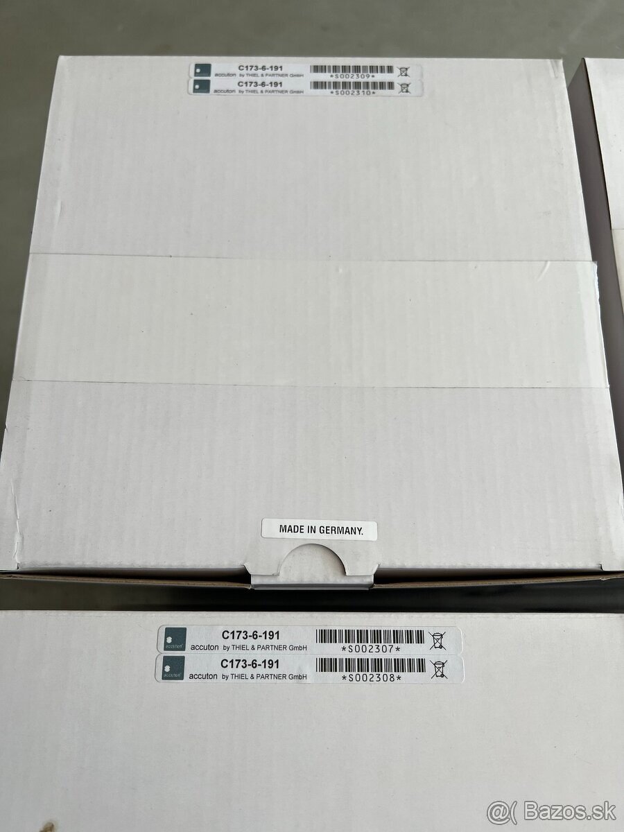 predám nové reproduktory Accuton: - 3