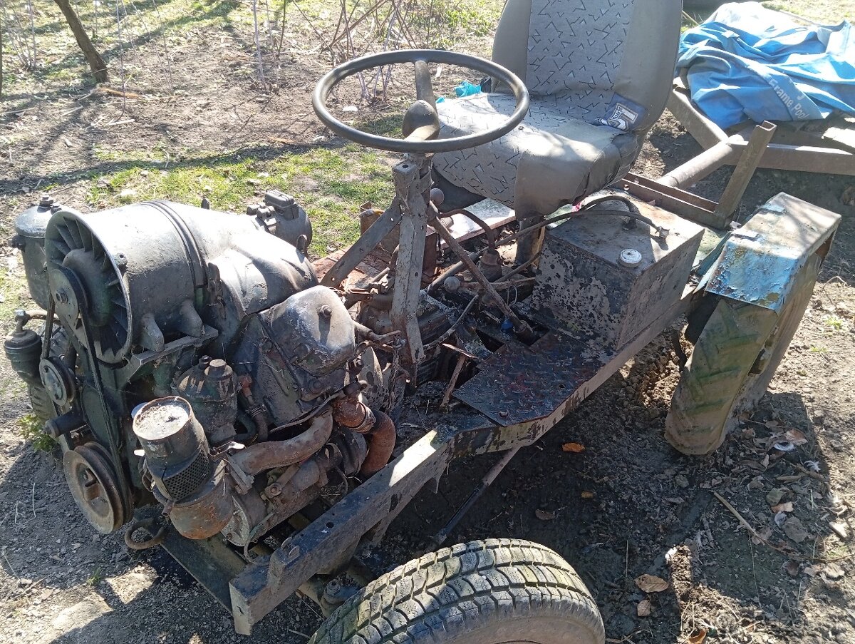 Predám traktor domácej výroby - 3