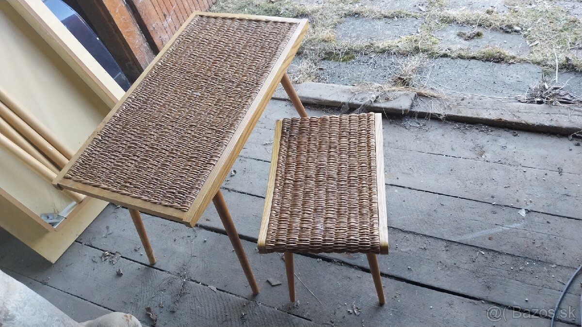 Ratanova suprava, stol a stolicka - 3