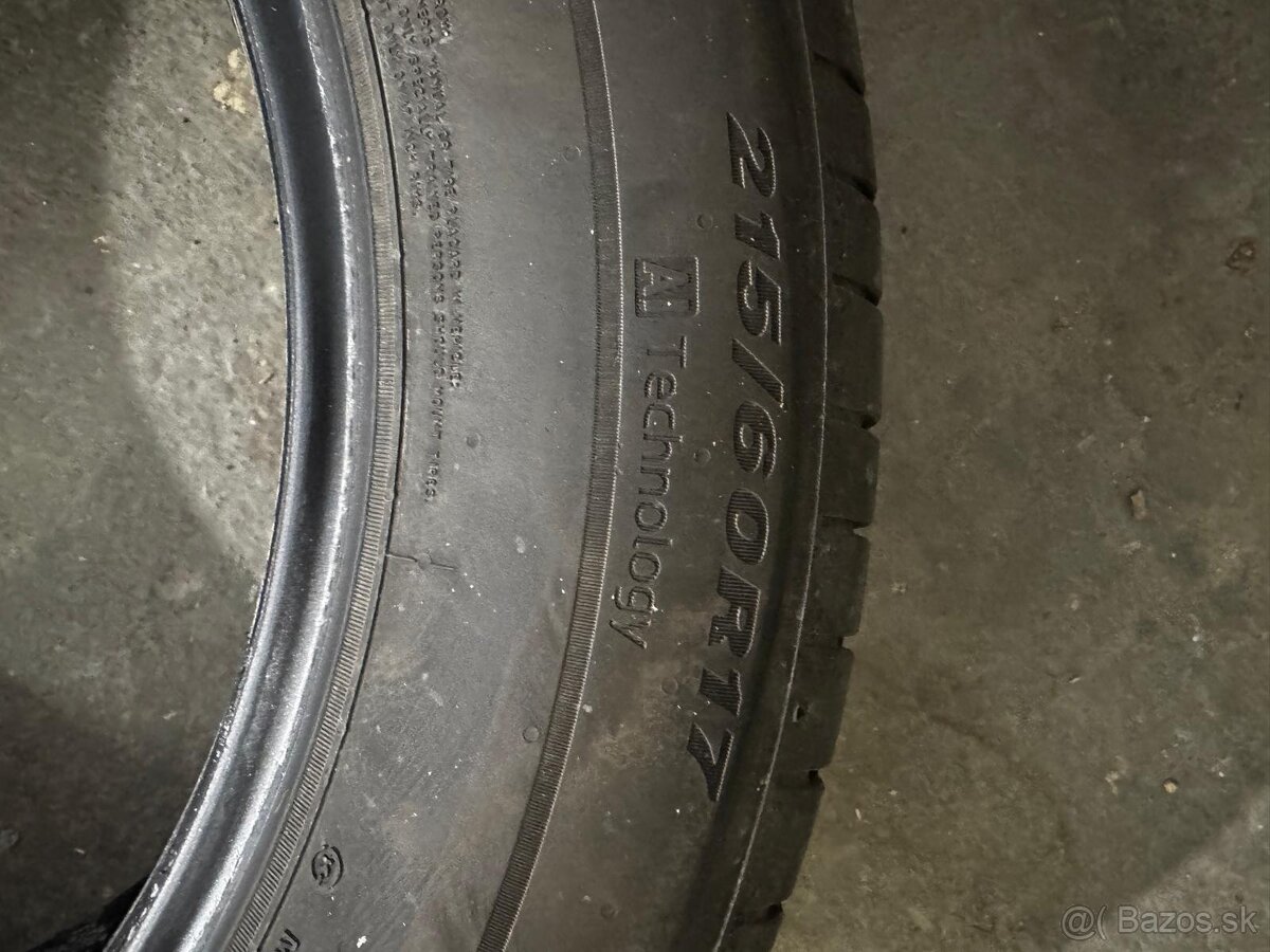 Letné pneumatiky 215/60 R17 - 3