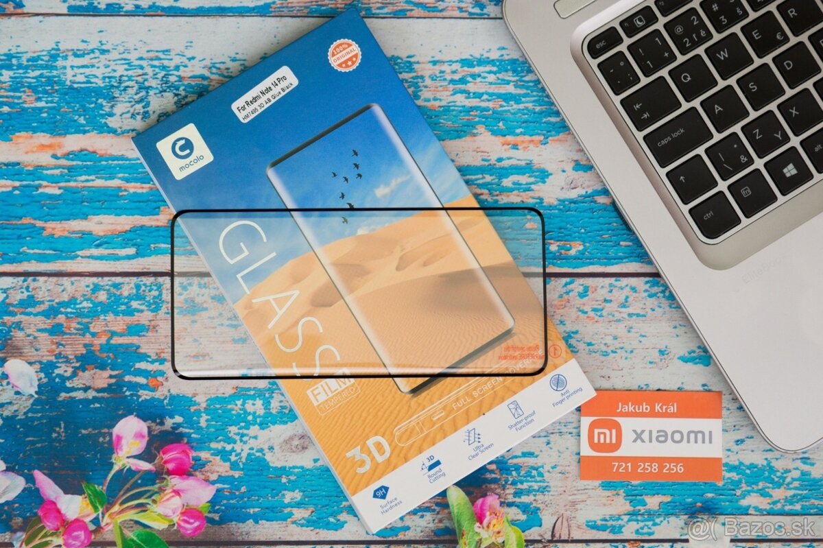 Tvrdené sklo Mocolo 3D,5D,UV pre Xiaomi, Redmi a Poco - 3